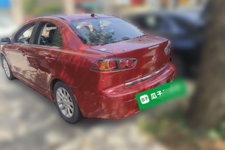 Used Mitsubishi Lancer EX 2011 Chasing Edition 1.8L CVT Luxury Model Rear Left 45 Deg