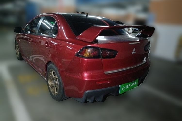 Used Mitsubishi Lancer EX 2011 Chasing Edition 1.8L CVT Luxury Model Rear Left 45 Deg