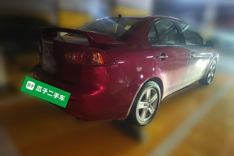 Used Mitsubishi Lancer EX 2011 Fashion Edition 1.8L CVT Comfort Version Rear Right 45 Deg
