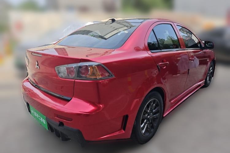 Used Mitsubishi Lancer EX 2011 Chasing Edition 1.8L CVT Luxury Model Rear Right 45 Deg