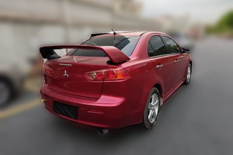Used Mitsubishi Lancer EX 2011 Chasing Edition 1.8L CVT Limited Model Rear Right 45 Deg
