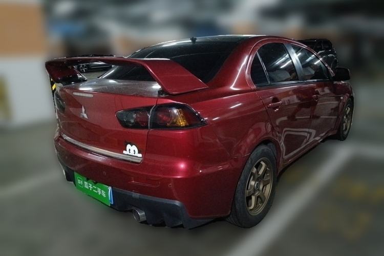 Used Mitsubishi Lancer EX 2011 Chasing Edition 1.8L CVT Luxury Model Rear Right 45 Deg
