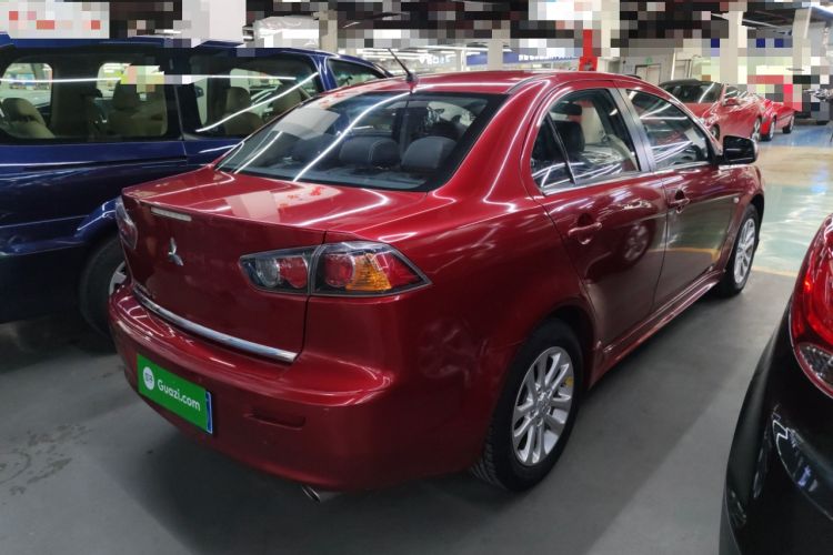 Used Mitsubishi Lancer EX 2011 Chasing Edition 1.8L CVT Luxury Model Rear Right 45 Deg