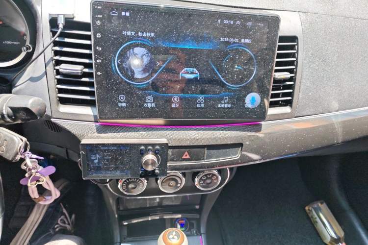 Used Mitsubishi Lancer EX 2011 Chasing Edition 1.8L CVT Luxury Model Audio And AC Panel