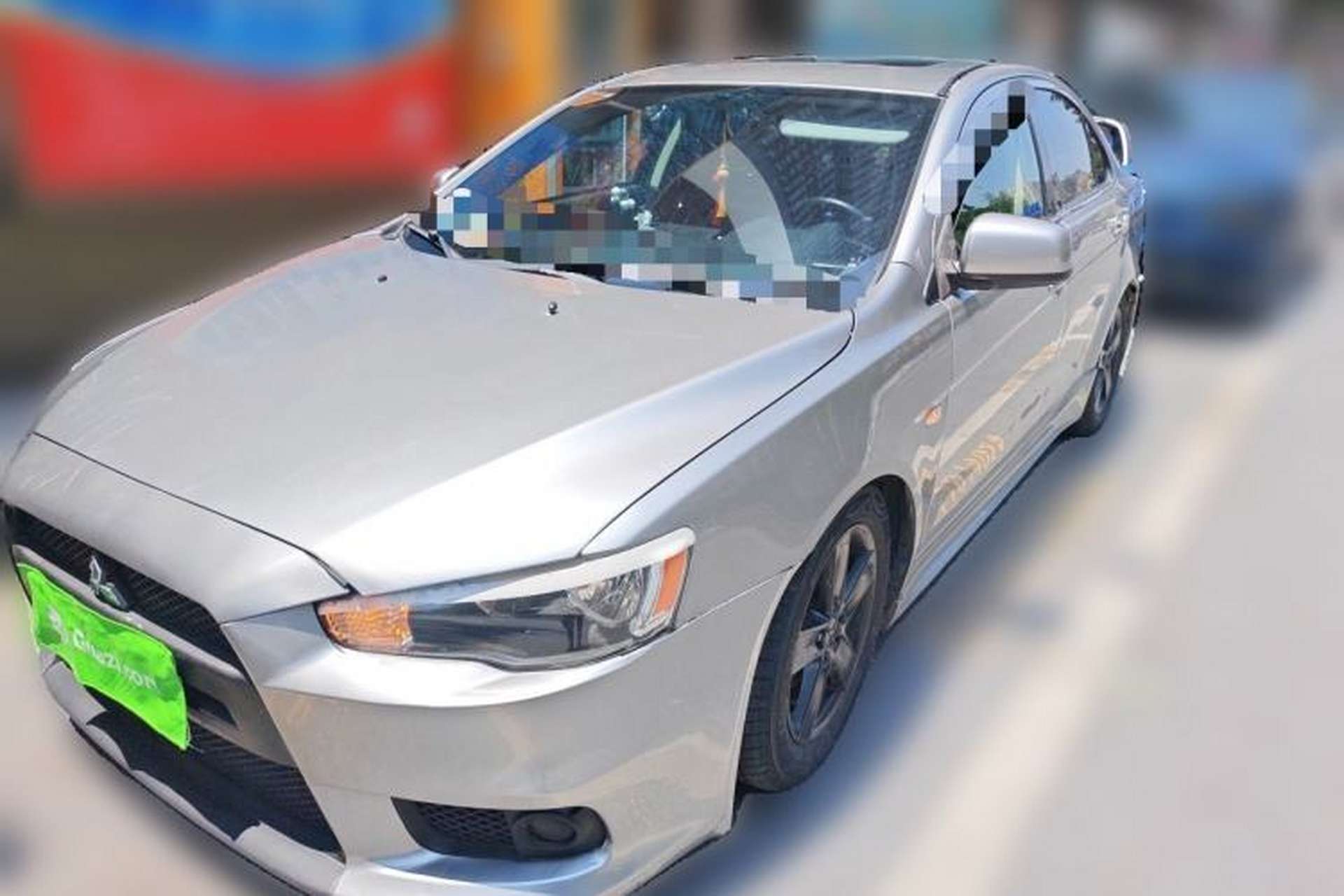 Used Mitsubishi Lancer EX 2011 Chasing Edition 1.8L CVT Luxury Model Front Left 45 Deg