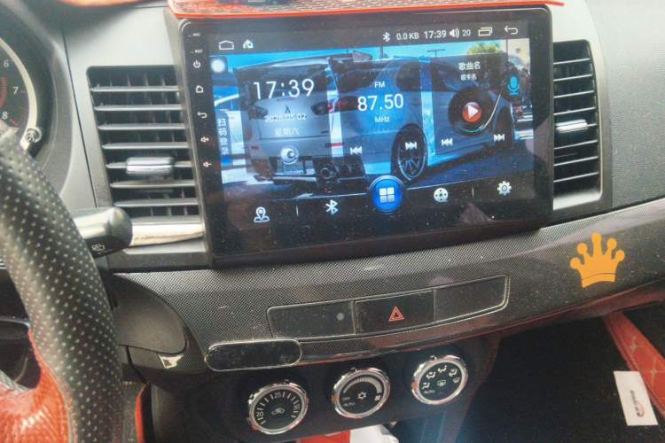 Used Mitsubishi Lancer EX 2011 Xiali Edition 2.0L Manual Comfort Model Audio And AC Panel
