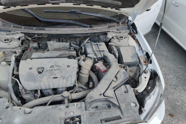 Used Mitsubishi Lancer EX 2011 Chasing Edition 1.8L CVT Luxury Model Engine Bay Left
