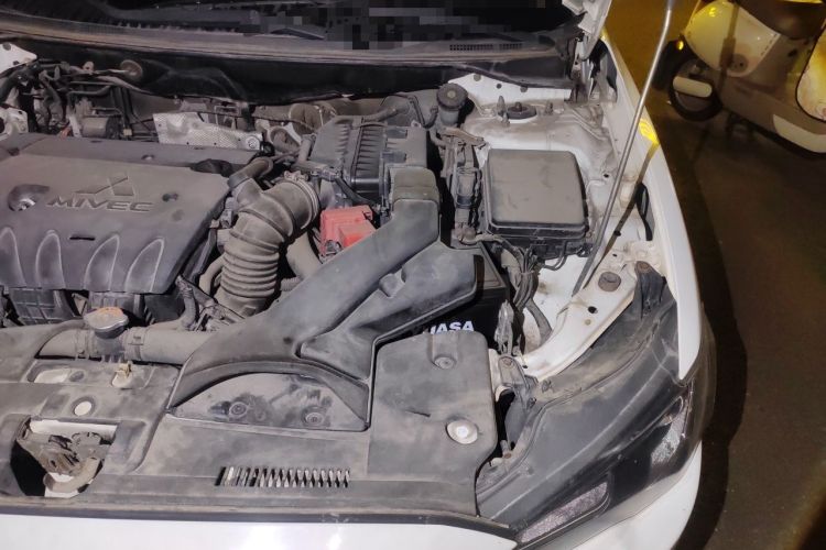 Used Mitsubishi Lancer EX 2011 Chasing Edition 1.8L Manual Luxury Model Engine Bay Left