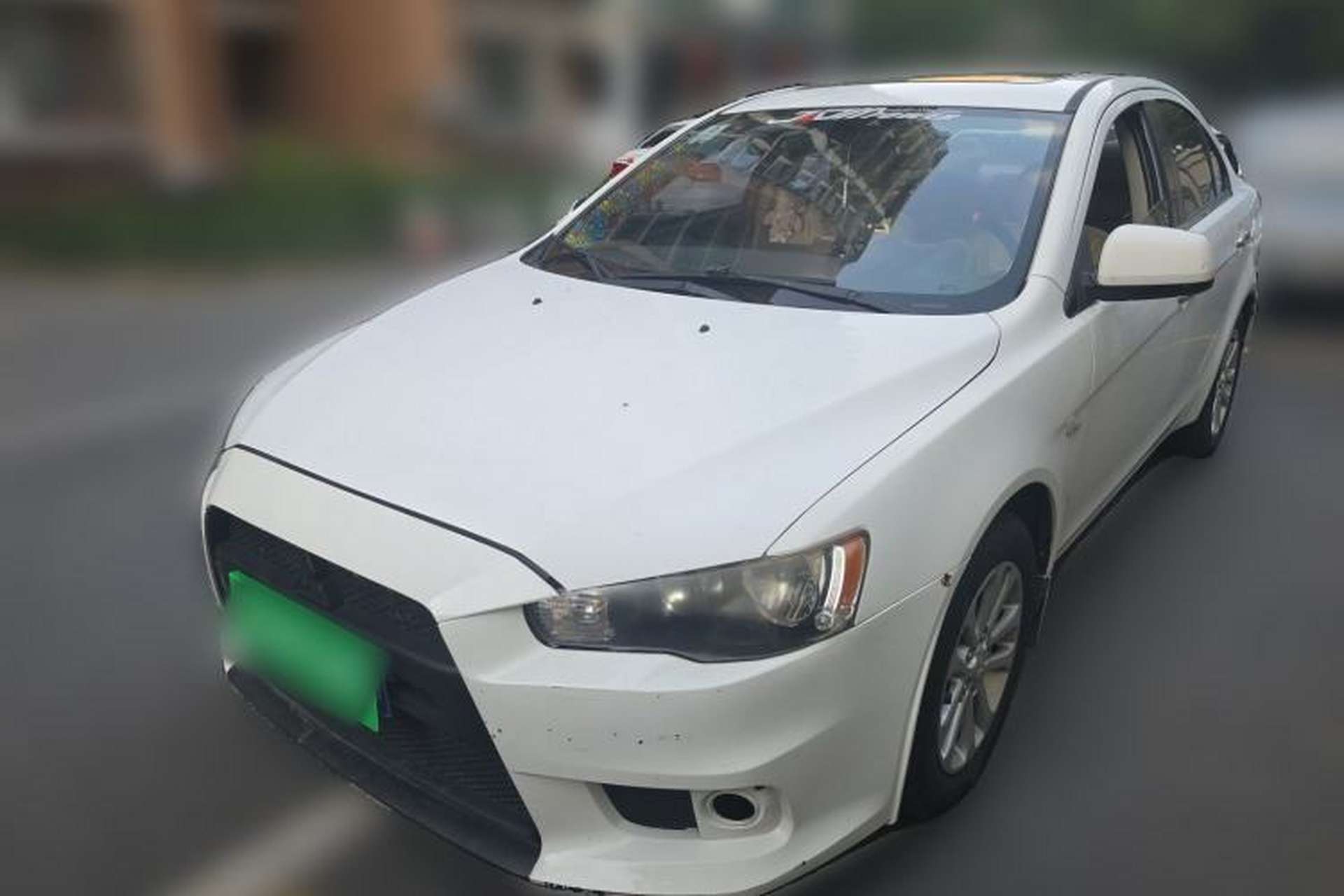 Used Mitsubishi Lancer EX 2011 Chasing Edition 1.8L Manual Luxury Model Front Left 45 Deg