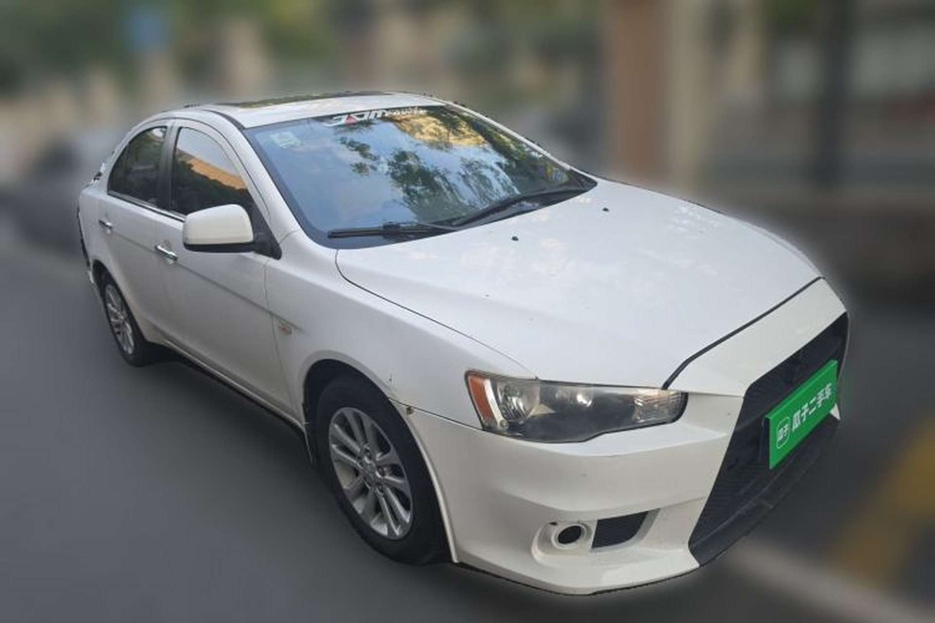 Used Mitsubishi Lancer EX 2011 Chasing Edition 1.8L Manual Luxury Model Front Right 45 Deg
