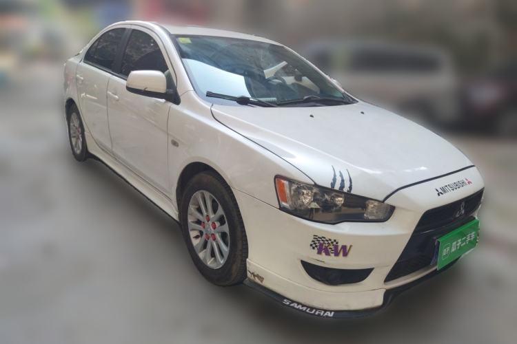 Used Mitsubishi Lancer EX 2011 Chasing Edition 1.8L CVT Luxury Model Front Right 45 Deg