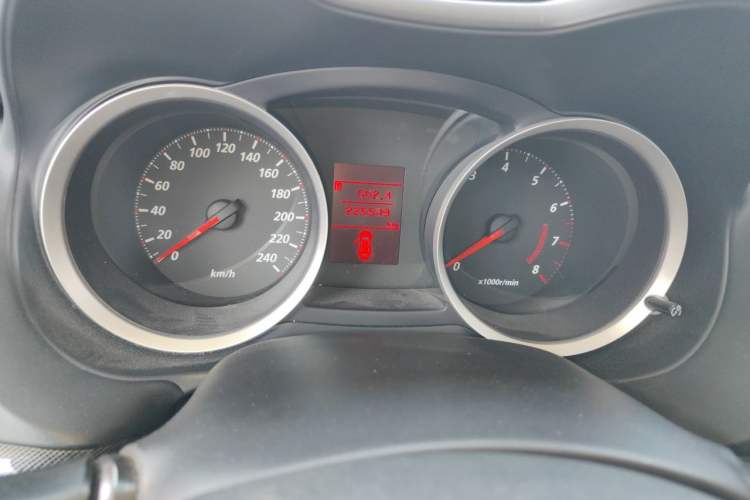 Used Mitsubishi Lancer EX 2011 Chasing Edition 1.8L CVT Luxury Model Odometer Close Up