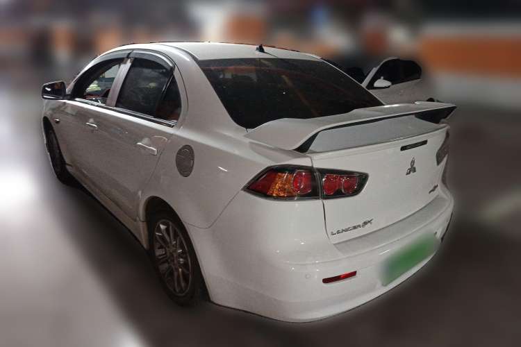 Used Mitsubishi Lancer EX 2011 Chasing Edition 1.8L CVT Limited Model Rear Left 45 Deg