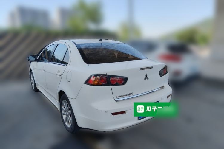 Used Mitsubishi Lancer EX 2011 Chasing Edition 1.8L CVT Luxury Model Rear Left 45 Deg