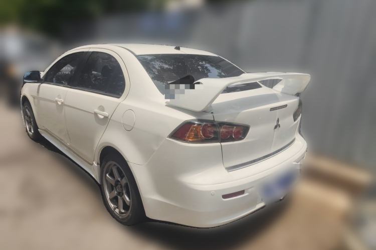 Used Mitsubishi Lancer EX 2011 Chasing Edition 1.8L CVT Luxury Model Rear Left 45 Deg