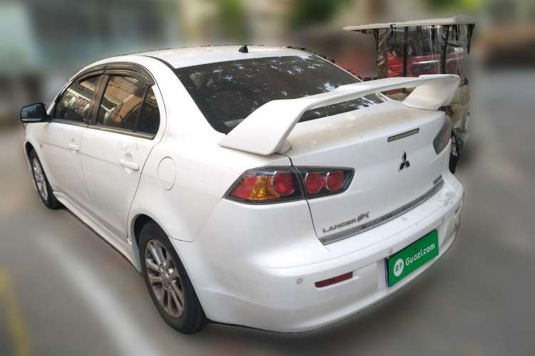 Used Mitsubishi Lancer EX 2011 Chasing Edition 1.8L Manual Luxury Model Rear Left 45 Deg