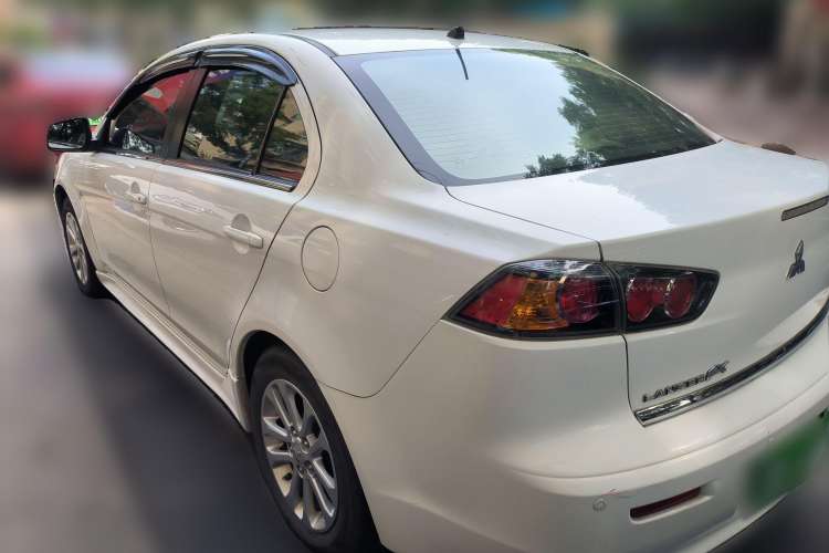 Used Mitsubishi Lancer EX 2011 Chasing Edition 1.8L CVT Luxury Model Rear Left 45 Deg