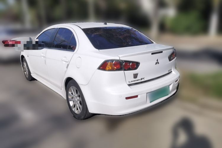 Used Mitsubishi Lancer EX 2011 Chasing Edition 1.8L CVT Limited Model Rear Left 45 Deg