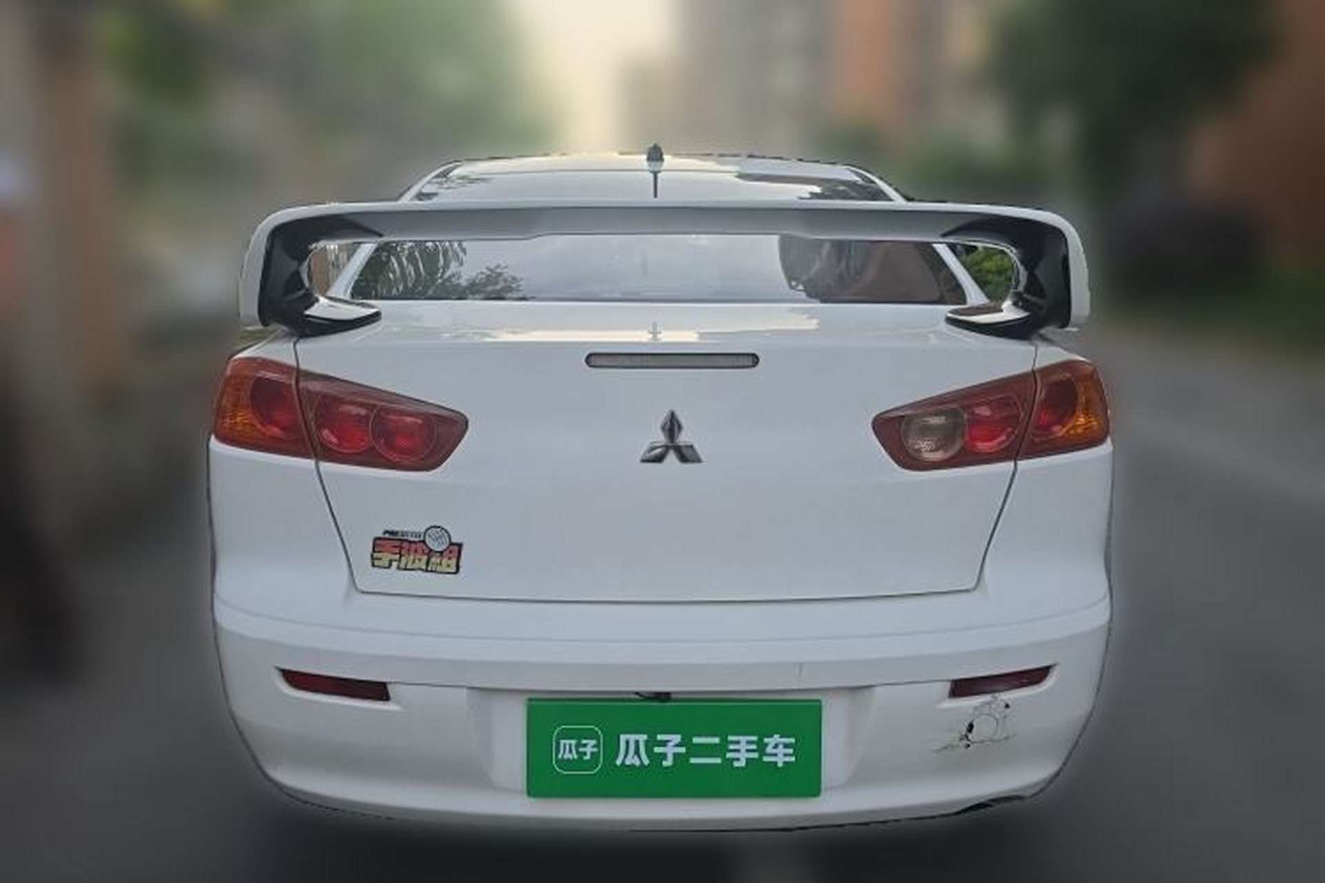 Used Mitsubishi Lancer EX 2011 Chasing Edition 1.8L Manual Luxury Model Rear