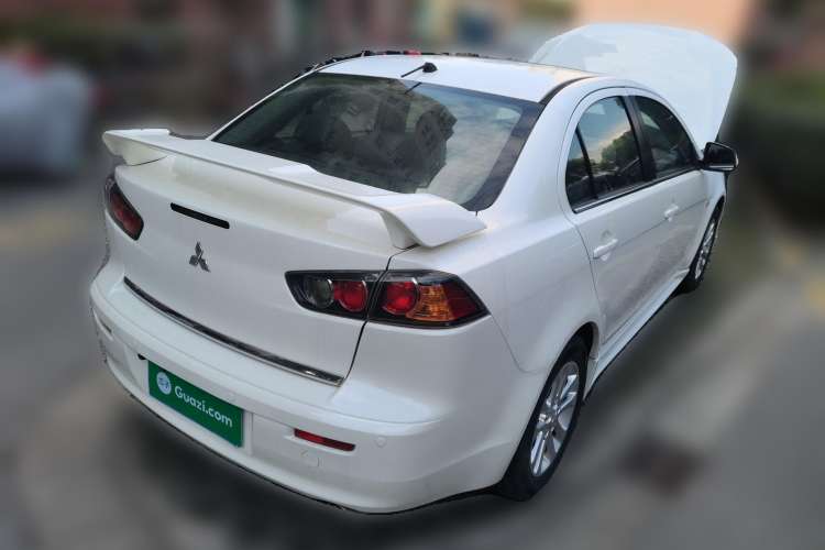 Used Mitsubishi Lancer EX 2011 Chasing Edition 1.8L Manual Luxury Model Rear Right 45 Deg
