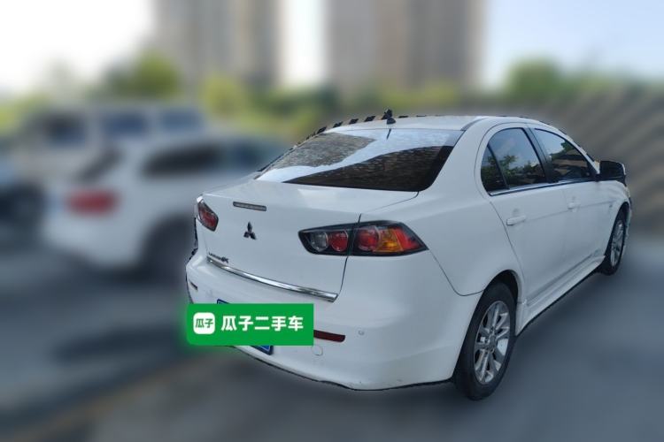 Used Mitsubishi Lancer EX 2011 Chasing Edition 1.8L CVT Luxury Model Rear Right 45 Deg