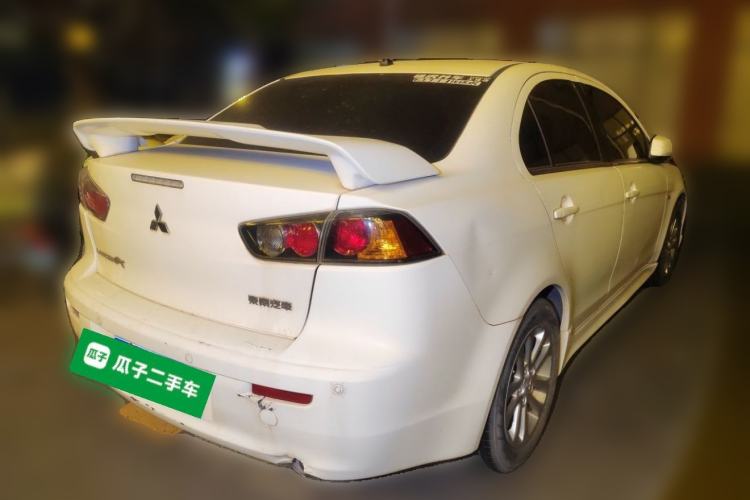 Used Mitsubishi Lancer EX 2011 Chasing Edition 1.8L Manual Luxury Model Rear Right 45 Deg