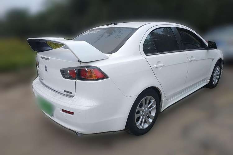 Used Mitsubishi Lancer EX 2011 Chasing Edition 1.8L Manual Luxury Model Rear Right 45 Deg