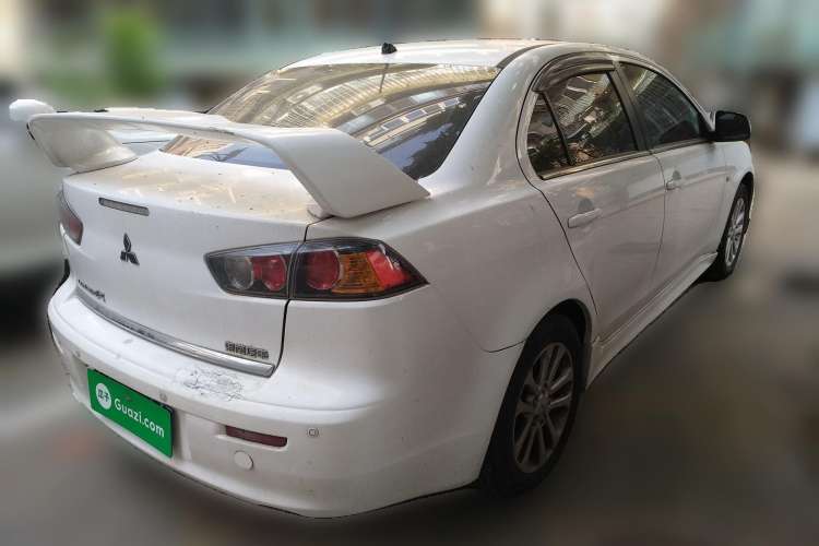Used Mitsubishi Lancer EX 2011 Chasing Edition 1.8L Manual Luxury Model Rear Right 45 Deg