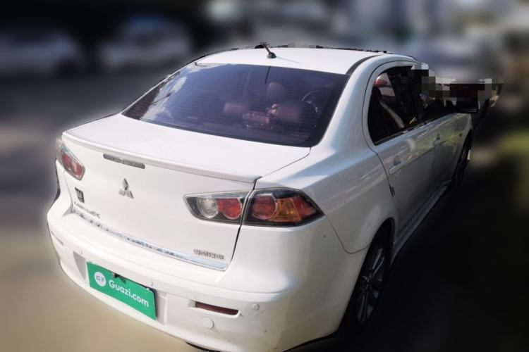 Used Mitsubishi Lancer EX 2011 Chasing Edition 1.8L CVT Limited Model Rear Right 45 Deg