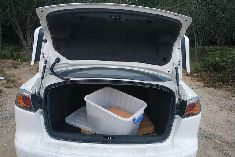 Used Mitsubishi Lancer EX 2011 Chasing Edition 1.8L Manual Luxury Model Trunk