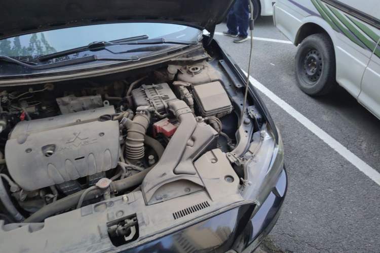 Used Mitsubishi Lancer EX 2012 Anniversary Edition 1.8L CVT Comfort Model Engine Bay Left