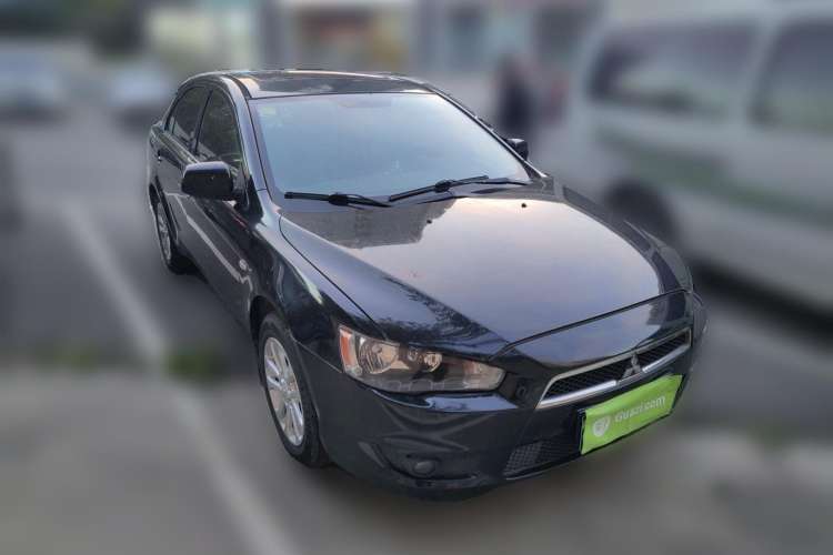 Used Mitsubishi Lancer EX 2012 Anniversary Edition 1.8L CVT Comfort Model Front Right 45 Deg