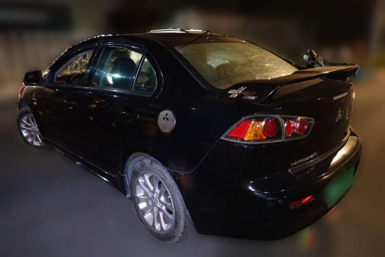 Used Mitsubishi Lancer EX 2012 Chasing Edition 1.8L Manual Luxury Model Rear Left 45 Deg