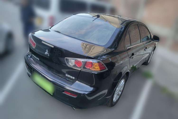 Used Mitsubishi Lancer EX 2012 Anniversary Edition 1.8L CVT Comfort Model Rear Right 45 Deg