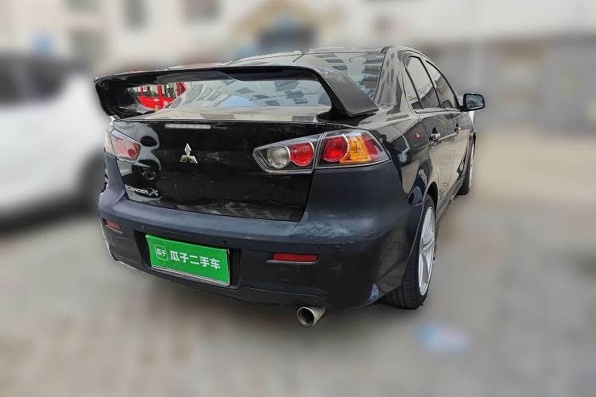 Used Mitsubishi Lancer EX 2012 Chasing Edition 1.8L Manual Luxury Model Rear Right 45 Deg