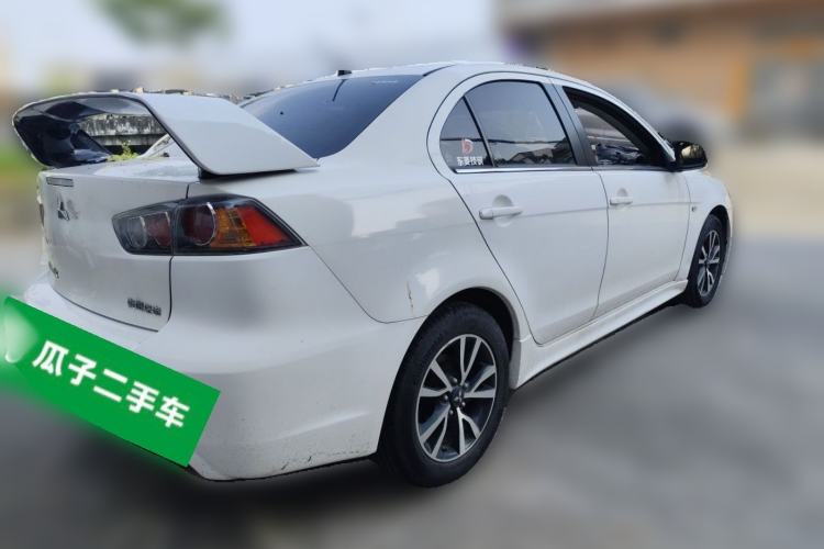Used Mitsubishi Lancer EX 2012 Chasing Edition 1.8L CVT Luxury Model Rear Right 45 Deg