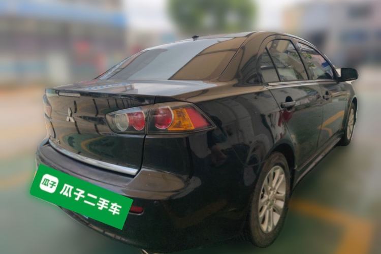 Used Mitsubishi Lancer EX 2012 Chasing Edition 1.8L CVT Luxury Model Rear Right 45 Deg