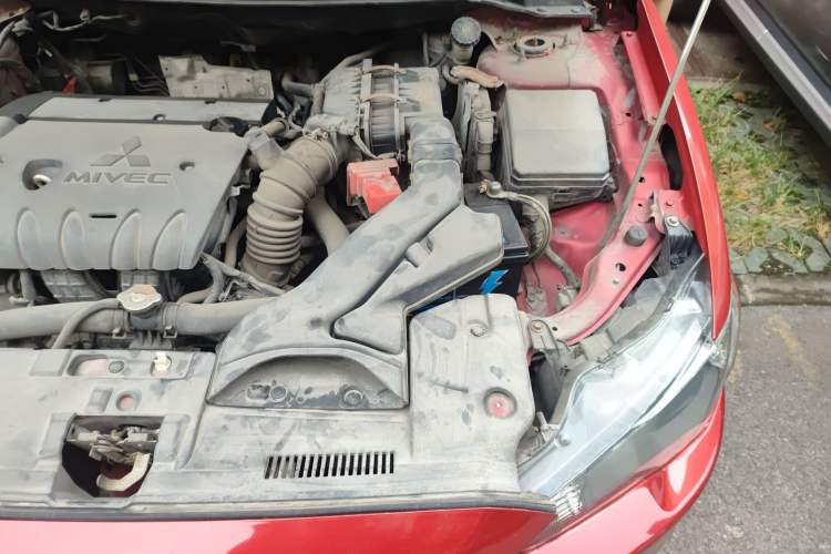 Used Mitsubishi Lancer EX 2012 Chasing Edition 1.8L Manual Luxury Model Engine Bay Left