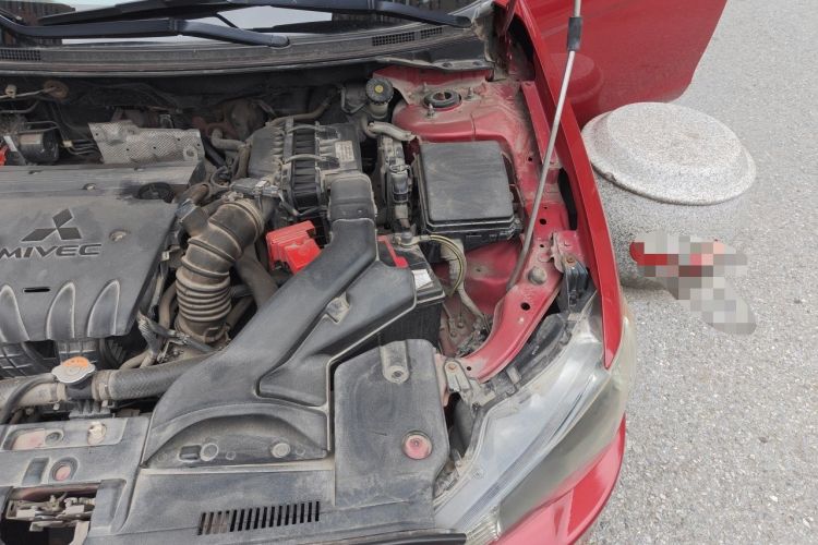 Used Mitsubishi Lancer EX 2012 Chasing Edition 1.8L Manual Luxury Model Engine Bay Left