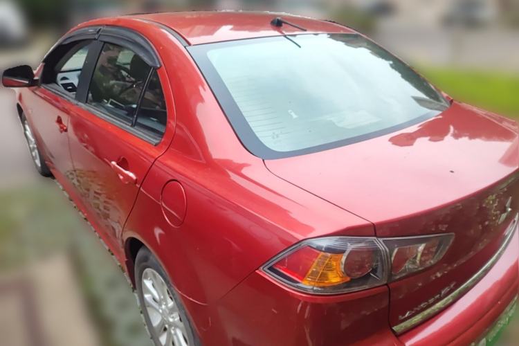 Used Mitsubishi Lancer EX 2012 Chasing Edition 1.8L Manual Luxury Model Rear Left 45 Deg