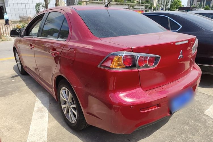 Used Mitsubishi Lancer EX 2012 Chasing Edition 1.8L CVT Luxury Model Rear Left 45 Deg