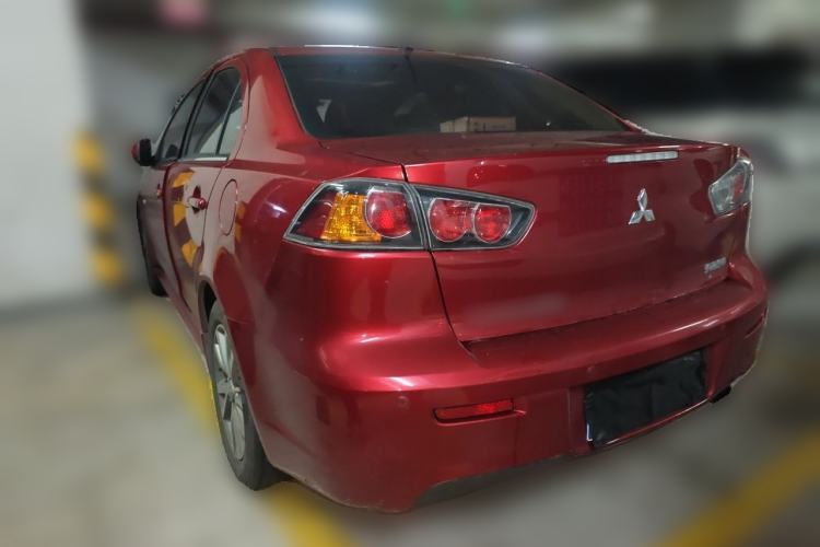Used Mitsubishi Lancer EX 2012 Chasing Edition 1.8L CVT Luxury Model Rear Left 45 Deg