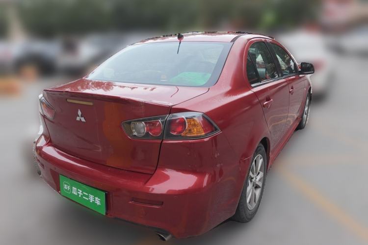 Used Mitsubishi Lancer EX 2012 Chasing Edition 1.8L Manual Luxury Model Rear Right 45 Deg