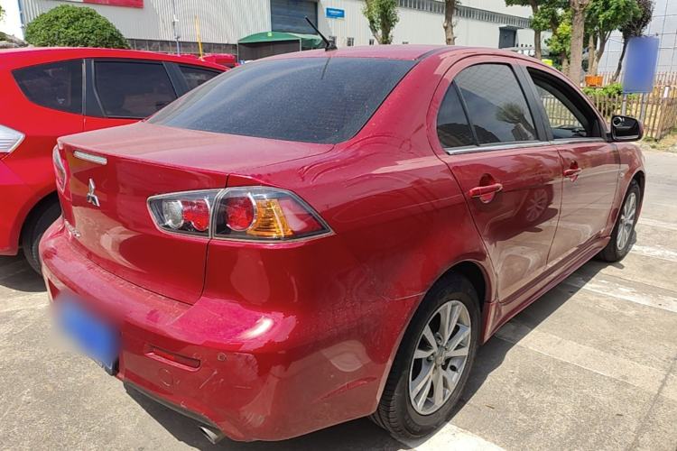 Used Mitsubishi Lancer EX 2012 Chasing Edition 1.8L CVT Luxury Model Rear Right 45 Deg