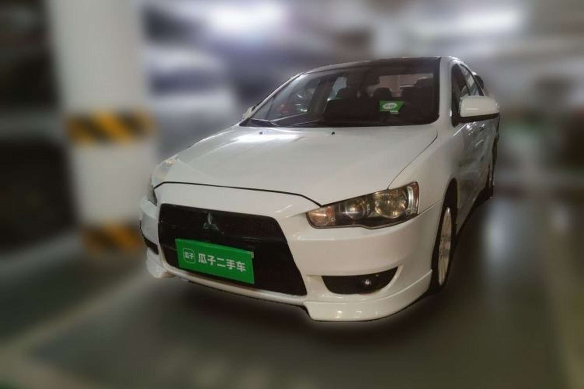 Used Mitsubishi Lancer EX 2012 Classic 1.8L CVT Black-and-White Edition Front Left 45 Deg