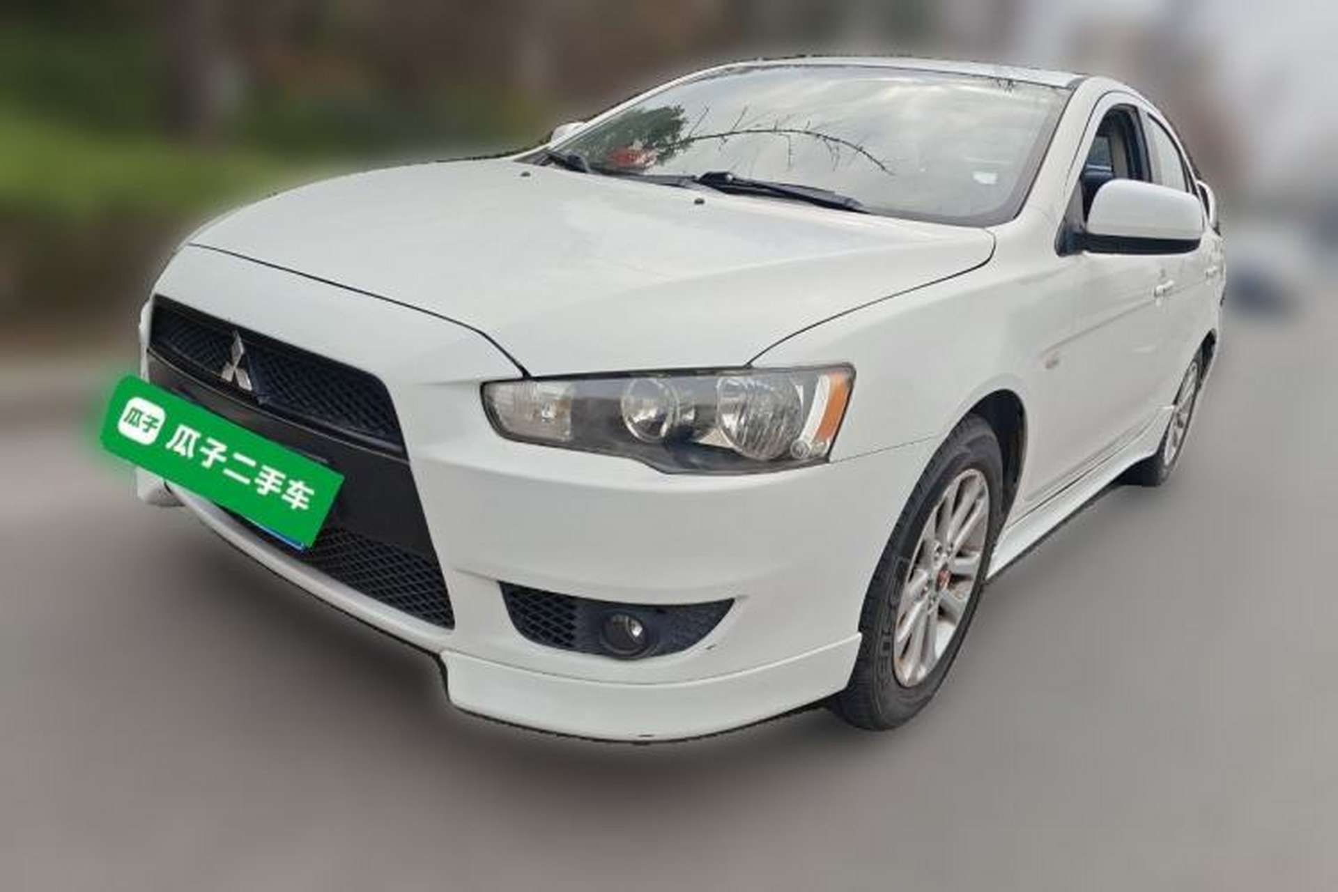 Used Mitsubishi Lancer EX 2012 Chasing Edition 1.8L CVT Luxury Model Front Left 45 Deg