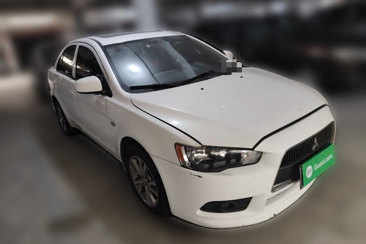 Used Mitsubishi Lancer EX 2012 Anniversary Edition 1.8L CVT Comfort Model Front Right 45 Deg