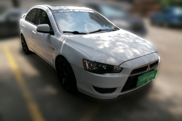 Used Mitsubishi Lancer EX 2012 Anniversary Edition 1.8L CVT Comfort Model Front Right 45 Deg