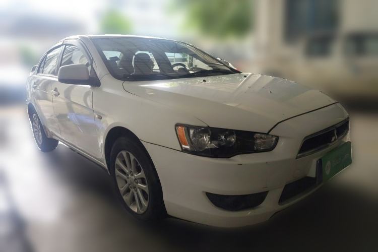 Used Mitsubishi Lancer EX 2012 Anniversary Edition 1.8L CVT Comfort Model Front Right 45 Deg