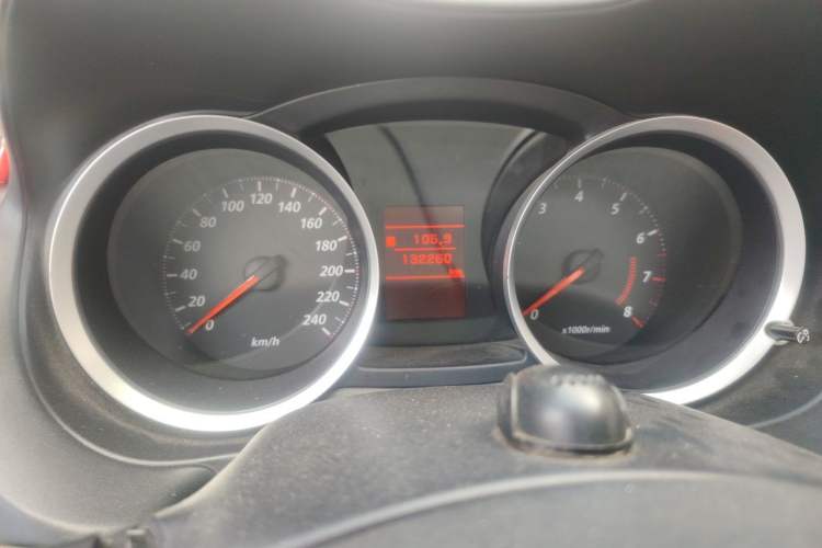 Used Mitsubishi Lancer EX 2012 Fashion Edition 1.8L CVT Comfort Version Odometer Close Up